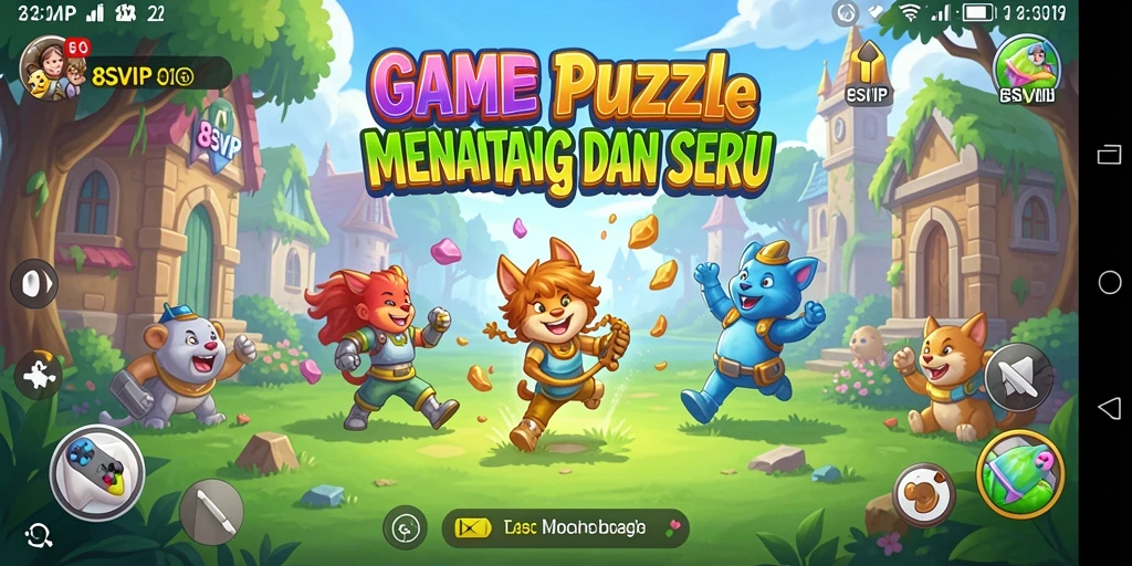 Tampilan gameplay menantang dari 8SVIP yang menarik.