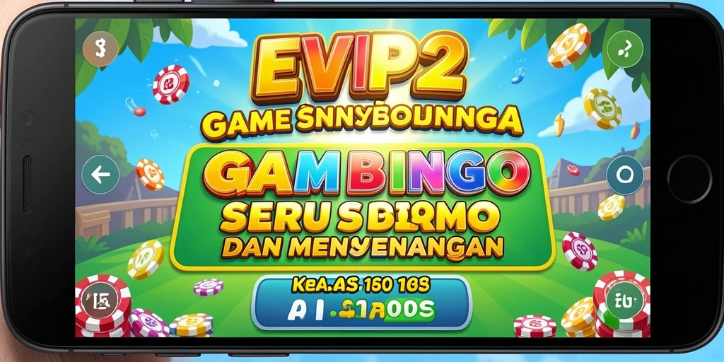 Tampilan gameplay seru dari EVIP2 saat bermain Bingo.