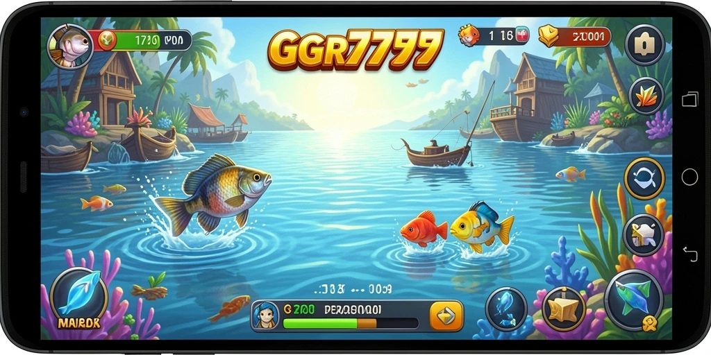 Tangkapan ikan menakjubkan dalam GGR7777.