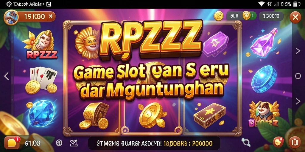 Gameplay seru dengan grafis yang memukau di RPZZZ.